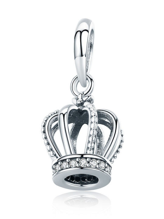 Silver me Hängender Charm mit Steinen aus Silber mit Zirkon ABR0938
