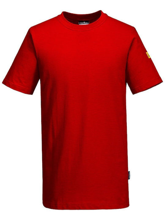 Portwest Work T-shirt Red
