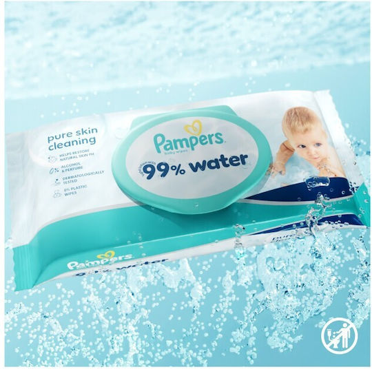99% Water Μωρομάντηλα, χωρίς Άρωμα, Οινόπνευμα & Parabens