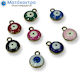 Metal Eye Gold Enamel 10 Mm Mix 25 Pieces