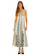 Summer Midi Dress Fruit Print