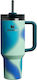 Stanley Quencher Handled Tumbler Thermos Bottle...
