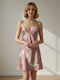 Cootaiya Summer Women's Nightgown Dusty Pink