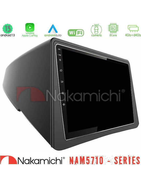 Nakamichi Car Audio System for Opel Mokka 2013-2015 Bluetooth USB WiFi GPS Apple CarPlay Android Auto with 9" Touch Screen