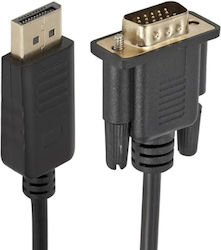 Aoweixun DisplayPort Cable Male to VGA Male 1.5m Black Aoweixun DisplayPort Cable Male to VGA Male 1.5m Black