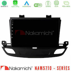 Nakamichi Auto-Audiosystem für Opel Insignia 2017-2020 Bluetooth USB Eingebautes Wi-Fi GPS Apple CarPlay Android Auto mit 9 Zoll Touchscreen