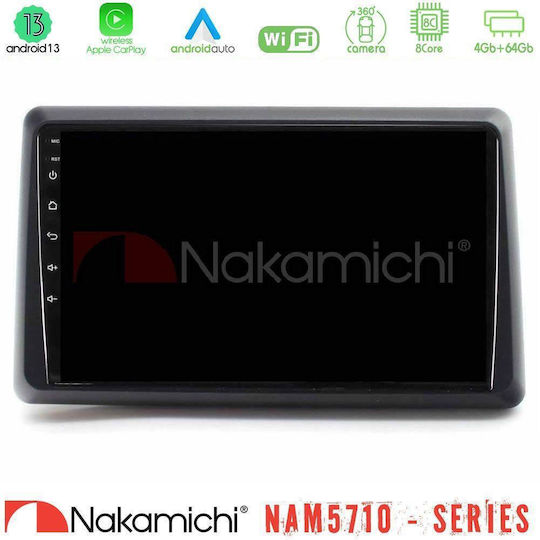 Nakamichi Ηχοσύστημα Αυτοκινήτου για Renault Express 2020 (Bluetooth/USB/WiFi/GPS/Apple-Carplay/Android-Auto) με Οθόνη Αφής 9"