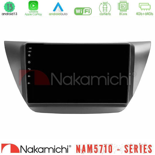 Nakamichi Car Audio System for Mitsubishi Lancer 2004 – 2008 Bluetooth USB WiFi GPS Apple CarPlay Android Auto with 9" Touch Screen