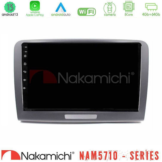 Nakamichi Ηχοσύστημα Αυτοκινήτου για Skoda Superb 2008-2015 (Bluetooth/USB/WiFi/GPS/Apple-Carplay/Android-Auto) με Οθόνη Αφής 9"