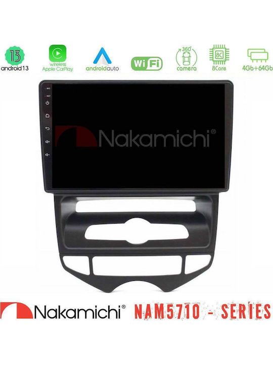 Nakamichi Car Audio System for Hyundai ix20 2010-2020 with A/C Bluetooth USB WiFi GPS Apple CarPlay Android Auto with 10" Touch Screen