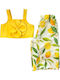 Kids Clothing Set with Pants Summer 2 Pieces White G157