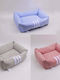 Hundebett Rund Grau