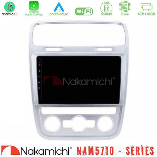 Nakamichi Ηχοσύστημα Αυτοκινήτου για Volkswagen Scirocco 2014 – 2017 (Bluetooth/USB/WiFi/GPS/Apple-Carplay/Android-Auto) με Οθόνη Αφής 9"