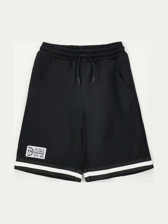 Παιδικό Σορτς/Βερμούδα Υφασμάτινο Active Short Μαύρο