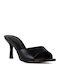 Mules With High Heel In Black Colour