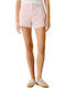 'rachel' Women's Shorts Pale Pink