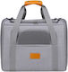 Denik Pets Dog Carrying Bag For Dog And Cat Gray L45xW35xH33cm
