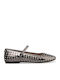 Women's Ballerina Shoes in Silver Colour