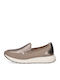 Damen Mokassins in Gold Farbe
