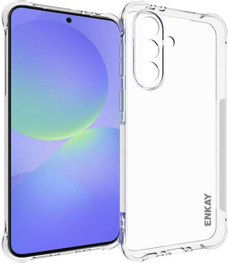 Enkay Hat-prince Silicone Transparent Back Cover (Galaxy A37)