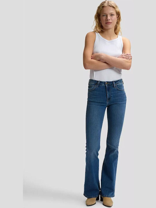 Lee Blugi Damă Skinny cu Talie Înaltă Evazați