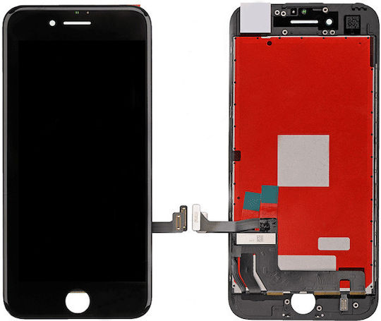 Οθόνη Premium Plus με Μηχανισμό Αφής για Iphone 7 (Μαύρο)