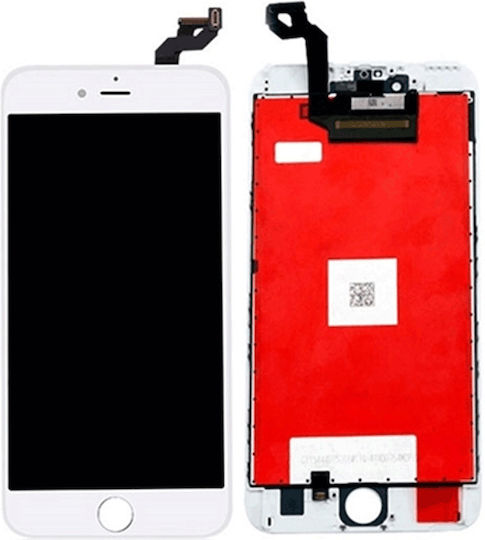 Ecran cu Mecanism Tactil pentru iPhone 6s Plus (Alb)