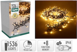 1920 LED Lights 24.9m Warm White String 1920 LED Lights 24.9m Warm White String