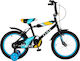 18" Kids' BMX Bicycle Black