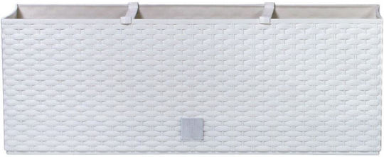 Prosperplast Γλάστρα Πλαστική White Prosperplast Γλάστρα Πλαστική White