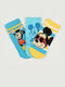 Disney Παιδικές Κάλτσες Mickey Σιελ