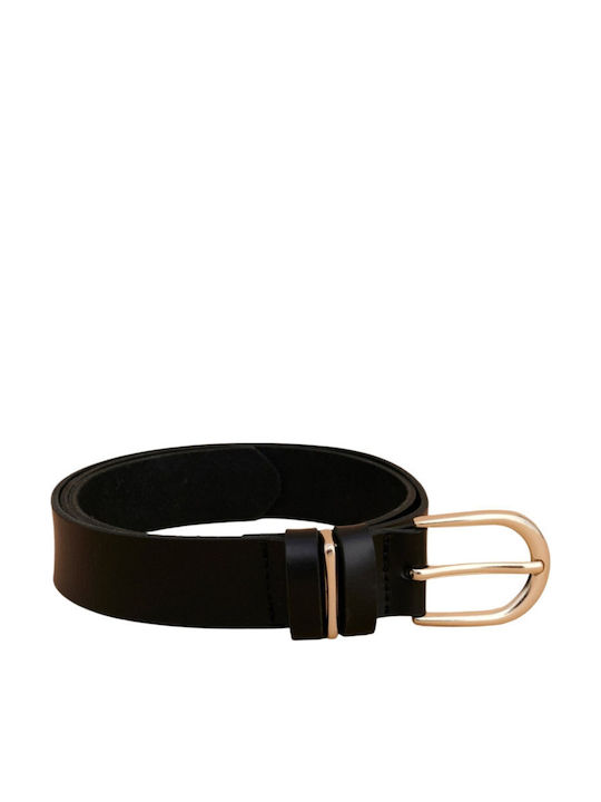 Leather Women's Belt Black