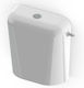 Nikiplast Wall Mounted Plastic Rectangular Toilet Flush Low Pressure