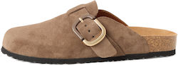 Tamaris Clogs Women's Slippers Brown