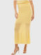 Midi Women's Skirt Yellow