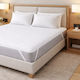Pucioasa Protective Mattress Cover Single With Elastic Straps White 80x200cm