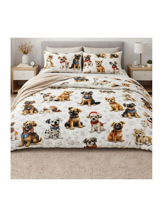 Pucioasa Set Huse Pentru Pilote 100% Bumbac 240...