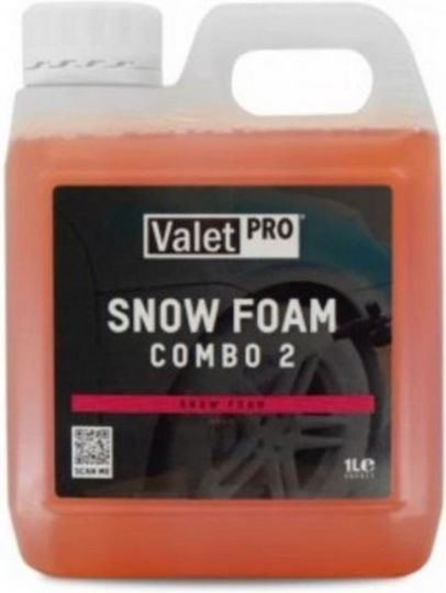 Valet Pro Snow Foam Combo2 Σαμπουάν Πλυσίματος Αυτοκινήτου Ενεργού Αφρού 1L