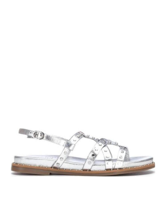 Carmela Footwear Leather Women's Flat Sandals S...