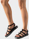 Women's Flat Sandals Black