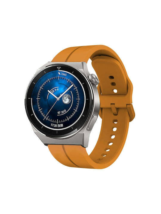 Silikon Band Gelb (Huawei Watch GT/GT Pro 2/3/4/5 / Ultimate 46mm)