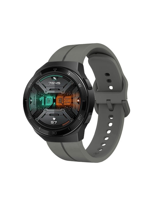 Кайш Силиконов Сив (Huawei Watch GT 2e)