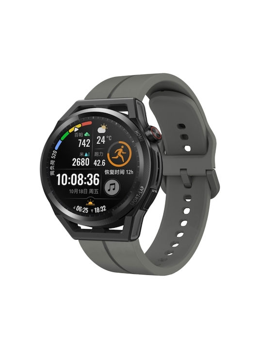 Кайш Силиконов Сив (Huawei Watch GT Runner)