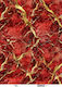 Rice Paper Maja's Memories 30x42cm Geodesic Red...