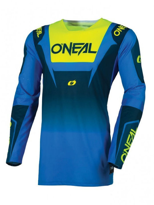 O'Neal Prodigy Five V.26 Men's Motocross Long-Sleeved Blue Riding Jersey