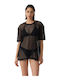 Minerva Women's Beach Top Black