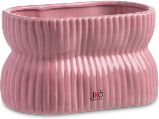 Likò Italia Vază Pentru Plante Ceramică Multicoloră 17.5x11.5x10cm