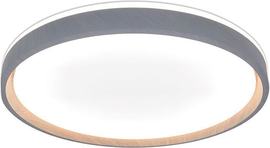 V-TAC Ceiling Light Gray with Integrated LED and Remote Control