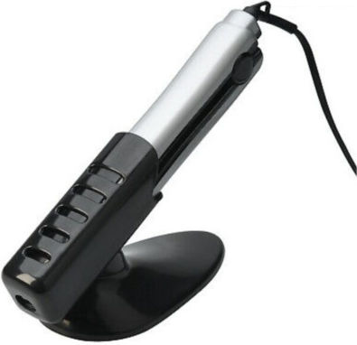 Sibel Ultron 45 Mm Professional Crimping Iron Set Stand – Non-stick Coating Adjustable Temperature Volume Texture