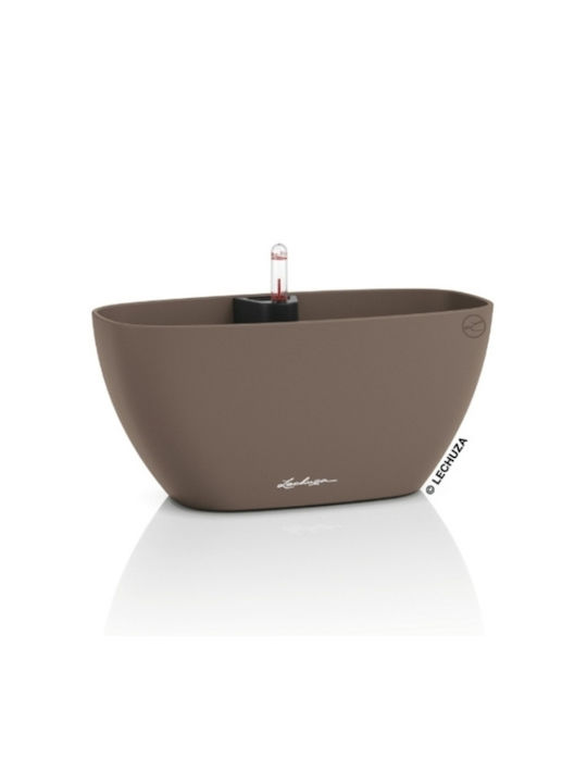 Lechuza Self-Watering Flower Pot Nutmeg 39x19x18cm